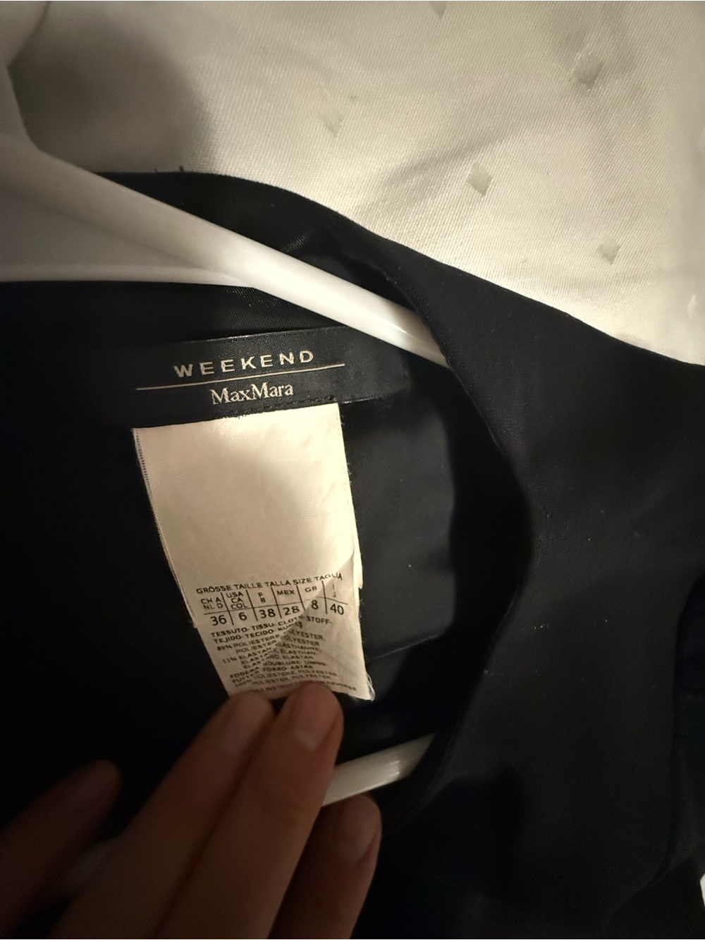 MaxMara Black Weekend Blazer